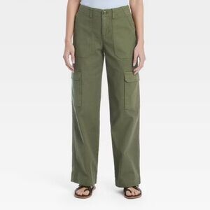 Target Utility Cargo Pants - Olive Green